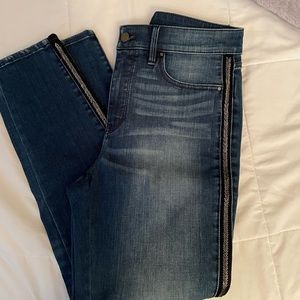 White House black market embellished jeans